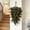 Red, variant on JollyMart Christmas Teardrop Swag Wreath,17.7in Artificial Pine Hanging Door Swag with Velvet Balls & Berries,Xmas Front Door Wall Mantle Holiday Farmhouse Decor