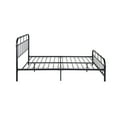 thumbnail image 2 of River Street Designs Khari Industrial Queen-Size Iron Minimal Bed Frame, Black, 2 of 9