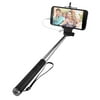 Ematic Extendable Selfie Stick with Camera Button, Black