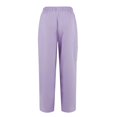 thumbnail image 4 of DENGDENG Nursing Scrubs for Women Sets Breathable Stretch V-Neck Scrub Top & Jogger Pants with Pockets Casual Nursing Uniforms Plus Size Soft Light Purple S, 4 of 7