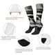 thumbnail image 3 of Balery Black White Hat Skull Calcetines novedosos Calcetines deportivos Calcetines hasta la rodilla Calcetines de algodón Calcetines originales y geniales, 3 of 6