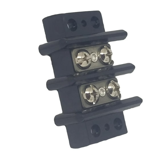 603GP02 TERMINAL BLOCK, BARRIER, 2 POSITION, 12-10AWG, No. of Rows:2 Row, No. of Positions:2Positions, Wire Size AWG Min:12AWG, Wire Size AWG Max:10AWG