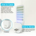 thumbnail image 4 of Lemohome Flying Insect Trap Indoor Plug-In Fly Trap with 7 Sticky, Mosquito Killer Trap for Flies, Fruit Flies, Moths, Gnats, 4 of 8