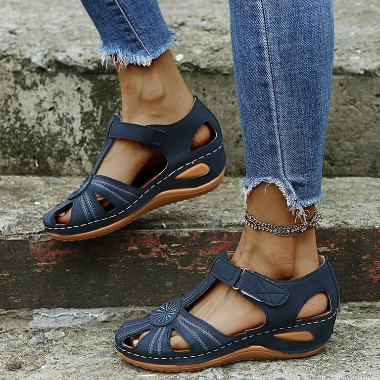 Walmart blue sandals 2025
