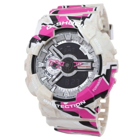 Casio G-Shock 110 Series Black Dial Men's Watch GA-110SS-1A