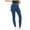 Blue, variant on YDFCWXW Womens High Rise Folds Casual Leggings Jeans Cargo Pants with Pockets Streetwear Blue, XL