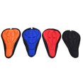 thumbnail image 2 of 28cm x 16cm x 2cm Comfort Bicycle Silicone 3D Gel Saddle Seat Cover Pad Padded Soft Cushion He Qiyong unisex, 2 of 2