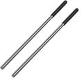 thumbnail image 2 of Paquete de 2 varillas enrollables de 18 pulgadas para resortes de torsión Barras enrollables de acero de 0,5 pulgadas de diámetro para ajustar o reemplazar resortes de tensión para puertas de garaje c, 2 of 4