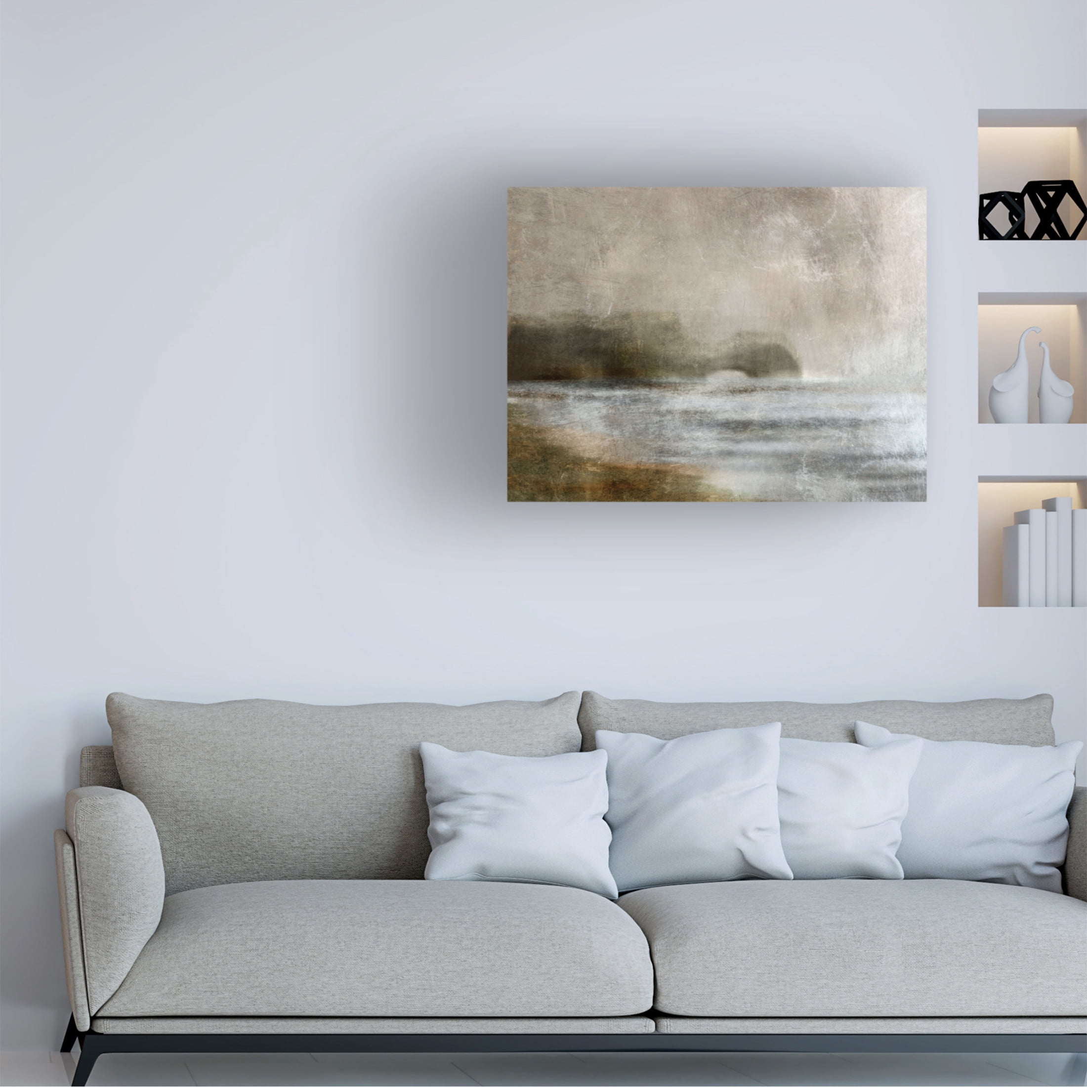 Trademark Fine Art Dan Hobday  Dusk Canvas Wall Art