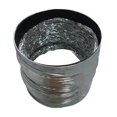 thumbnail image 4 of 1 pieza de manguera de conducto de papel de aluminio grueso de 1,5 m Tubo flexible de entrada de aire Tubo de ventilación Manguera de ventilación de escape para ventilación HVAC Diámetro de, 4 of 4