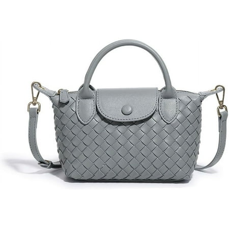 ShengRui Mini Small Size Braided Luxury Leather Women s top Handle Handbag Fashion Travel Daily Satchel