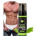 thumbnail image 2 of Men’s Soap & Intimate Wash Set – Atlantic Cedar Scrub Soap Bar + All‑Natural Men’s Intimate Wash +essential oil, Refreshing Cleansing Bundle, 2 of 4