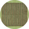 thumbnail image 1 of Ahgly Company Indoor Round Oriental Light Blue Modern Area Rugs, 4' Round, 1 of 4