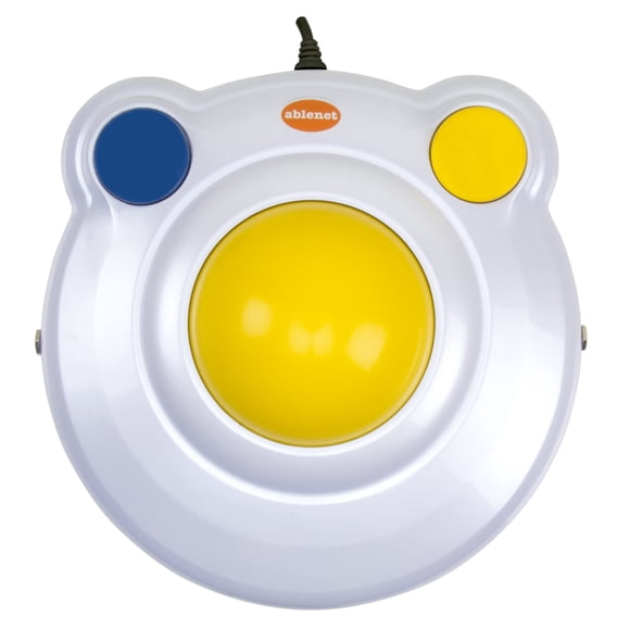 Ratón adaptativo AbeNet BigTrack 2 Trackball: necesidades especiales