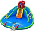 thumbnail image 1 of Gymax Inflatable Waterslide Wet & Dry Bounce House w/Upgraded Handrail Blower Excluded, 1 of 10