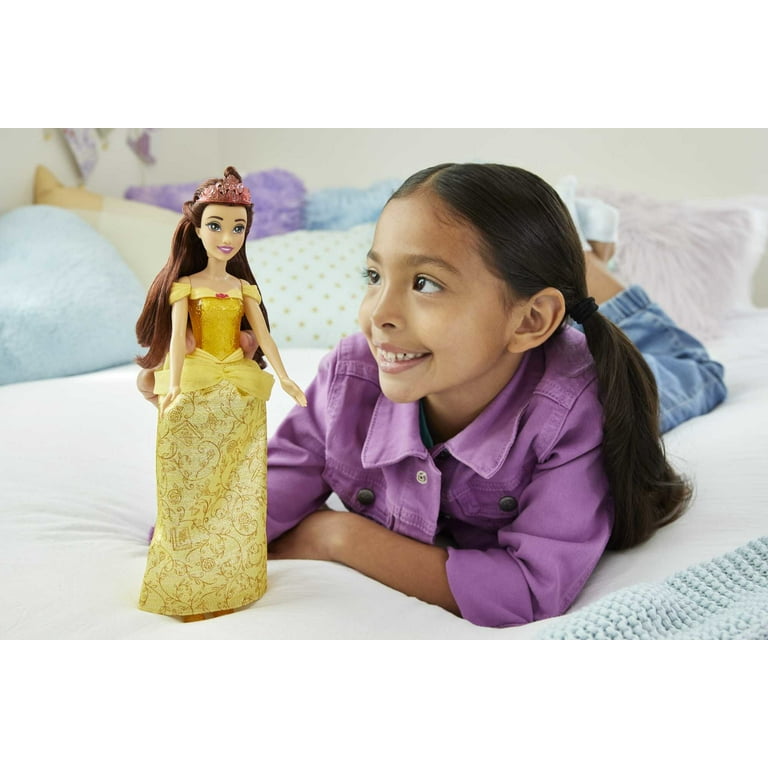 Disney Princess Belle Fashion Doll with Brown Hair, Brown Eyes