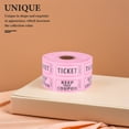 thumbnail image 2 of SHISUYAN 1 Roll Raffle Tickets Double Roll Raffle Event Tickets for Lotteries Sweepstakes Charity Auctions Trade Shows, Raffle Events, Classroom, Class Reward and Door Prize, 2 of 8