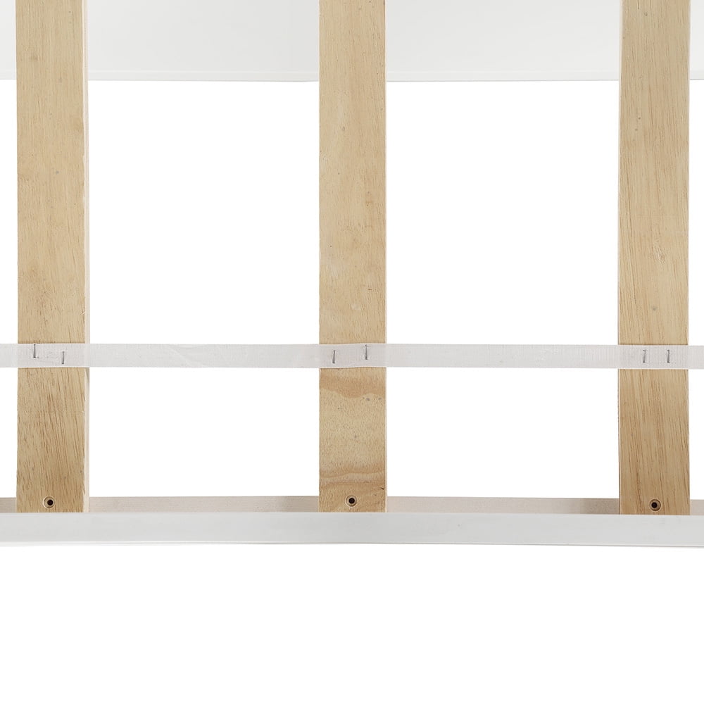 Lowestbest Loft Beds with Storage Bookshelfs and Desk, Loft Bed with Ladder and Guard for Kids Teens, White Lowestbest Loft Beds with Storage Bookshelfs and Desk, Loft Bed with Ladder and Guard for Kids Teens, White