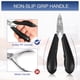 thumbnail image 5 of Juego de cortauñas Unique Bargains para uñas gruesas, cortauñas para uñas encarnadas, clipper para ancianos, kit profesional de pedicura, 5 of 7