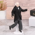 thumbnail image 6 of 1:12 Dollhouse Miniature Porcelain Doll Model Old Man Servant Butler Doll Toy, 6 of 8