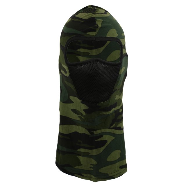 Máscara de Balaclava Thermal Full-Face Face Full W / Boot Guard - Woodland Camo TOP HEADWEAR Máscara de esquí