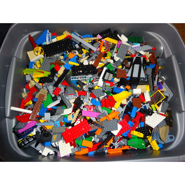 Bulk LEGO LOT! 2 pound bag Bricks, parts, Pieces, accessories 2 AUTHENTIC LEGO -