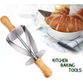 thumbnail image 2 of Rodillo Cortador de Croissant Vhermosa Rodillo de Acero Inoxidable, 2 of 6