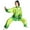 Green, variant on Morning Exercise Clothes Embroidery Sports Tai Ji Suit Men's Performance Costume Women's Martial Arts Sets