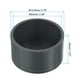 thumbnail image 2 of Tapa de extremo de tubo UPVC Uxcell de 2", 3 paquetes, acoplamiento de grado de muebles en gris, 2 of 6