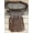 Black, variant on Leather Fringe Waist Belt, Brown, Adjustable 36-46 Inches.