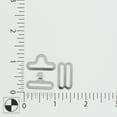 thumbnail image 2 of Dritz Bow Tie Hardware Sets, Nickel, 12 Sets, 2 of 2