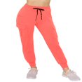 thumbnail image 2 of CHOK Pantalon Cargo Jogger Décontracté Super Doux pour Femmes Noir G, 2 of 6