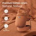 thumbnail image 3 of Portabebés Momcozy de lino de algodón natural, 3 etapas, 3,2-20 kg, 3 of 7