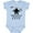 AE-Light Blue, variant on Inktastic Halloween Bat Frightfully Cute Holiday Boys or Girls Baby Bodysuit