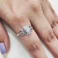 thumbnail image 4 of Natural Dendritic Opal Ring, Dendrite Opal Gemstone Ring, October Birthstone, Tiny Bohemian Ring, 925 Sterling Silver, Designer Womens Ring, Christmas Thanksgiving, Handmade Statement Jewelry, 4 of 8