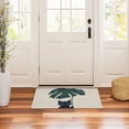 thumbnail image 3 of Yayeee Doormat for Indoor Entrance 32" x 20" Non Slippery Floor Rug, Black Cat Plants, 3 of 8