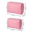 thumbnail image 2 of Danolapsi Hand Cosmetic Bag Cross Pattern PVC Cute Travel Makeup Bag Organizer Toiletry Zipper Pouch PortableMakeup Case For Travel, Gifts, And Daily Use, 2 of 9