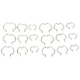 thumbnail image 2 of 800 801, 3/8in 1/2in 5/8in Quick Connector Clips Durable Transmission Oil Cooler Line Clip  For Car, 2 of 8