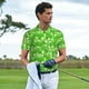 thumbnail image 3 of Fotbe Green Cucumber Camiseta Polo de Golf para Hombre con Estampado – Camisa Deportiva Transpirable con Cuello Abotonado-X-Large, 3 of 6