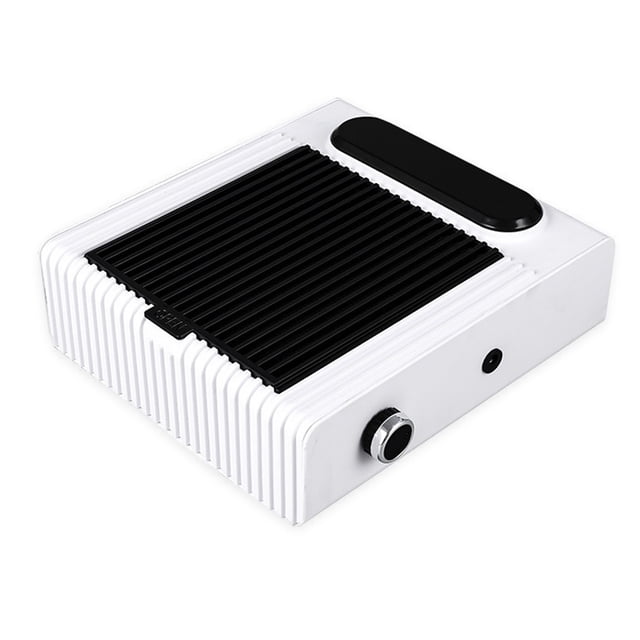 Máquinas de vacío de uñas eléctricas Mini colector ajustable Acrílico Nails Catcher Extractor Sistema de ventilación de viaje Suministros Blanco US Sweethay CE001598-01