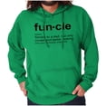 thumbnail image 5 of Funcle Fun Uncle Definition Cool Hoodie Hooded Sweatshirt Men Brisco Brands S, 5 of 6