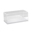 thumbnail image 1 of Vitrina de acrílico transparente para modelos de coches a escala 1:64 base blanca, 1 of 9