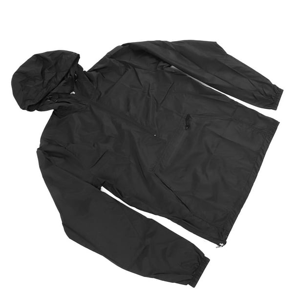 Chaqueta Con Capucha A PrueBa de Viento para exteriores, Chaqueta Reflectante Ligera Inder para Bicicleta para Hombres