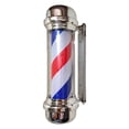 thumbnail image 1 of Poste de barbero giratorio Sunnimix Luz de poste de barbero Blanco Rojo Azul IP54, 1 of 6