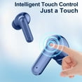thumbnail image 5 of Oggfader Wireless Earbuds Bluetooth 5.3 In Ear Call Noise Reduction And Long Battery Life Intelligent Digital Display Bluetooth Wireless Earphones Blue, 5 of 8