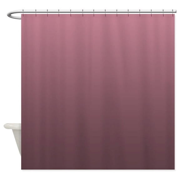 CafePress - Shades Of Mauve - Unique Fabric Shower Curtain 70" x 72"