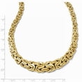 thumbnail image 2 of Leslie's Real 14kt Yellow Gold Polished Fancy Link Necklace; 17 inch; for Adults and Teens; for Women and Men, 2 of 2
