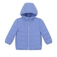 thumbnail image 3 of OGLCCG Boys Hooded Puffer Jackets Kids Warm Winter Light Weight Full Zip Down Jacket Windproof Outwear Padded Coat with Pockets 1-15 Years, 3 of 8