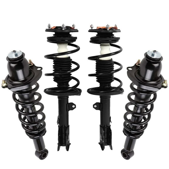 Detroit Axle - 1.8L 4pc Front and Rear Struts w/ Coil Springs for 2011-2013 Toyota Corolla Matrix