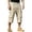 Khaki, variant on Guitiannn Summer Casual Cargo Shorts Lightweight Breathable Loose Fit Straight Leg Beach Athletic Capri Pants For Outdoor Travel Size 13, Size XL
